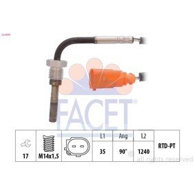 Compre Jogo de cabos de ignição da FACET 4.8614 a um preço baixo por 17,30 €