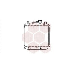 Achetez des Radiateur du moteur VAN WEZEL 11002016 à prix pour 139,01 €
