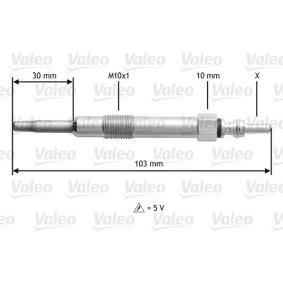 Comprar Bujía de precalentamiento de VALEO 345115 a bajo precio de 13,62 €