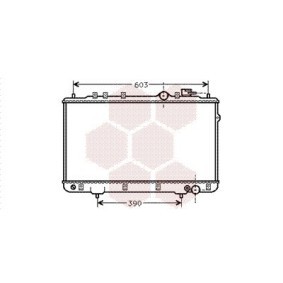 Achetez des Radiateur du moteur VAN WEZEL 82002022 à prix pour 168,82 €