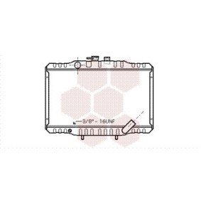 Achetez des Radiateur du moteur VAN WEZEL 32002062 à prix pour 155,16 €