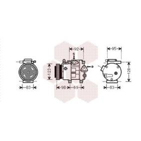 Acquista Compressore aria condizionata da VAN WEZEL 8200K239 a buon mercato per soli 677,13 €