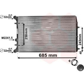 Achetez des Radiateur du moteur VAN WEZEL 76002006 à prix pour 66,47 €