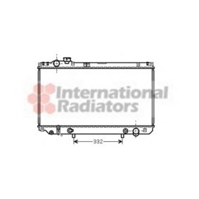 Achetez des Radiateur du moteur VAN WEZEL 53002312 à prix pour 249,25 €