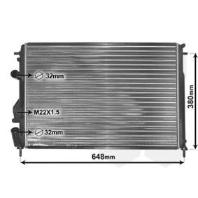 Acquista Radiatore motore da VAN WEZEL 43002241 a buon mercato per soli 71,64 €