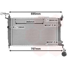 Acquista Radiatore motore da VAN WEZEL 37002091 a buon mercato per soli 115,47 €