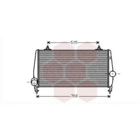 Kjøp Intercooler av VAN WEZEL 40004354 til den lave prisen 2566,64 NOK
