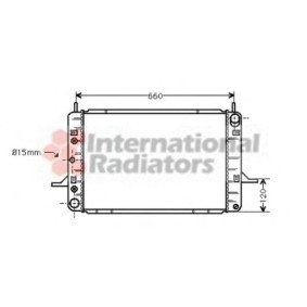 Acquista Radiatore motore da VAN WEZEL 18002124 a buon mercato per soli 631,83 €