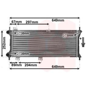 Acquista Radiatore motore da VAN WEZEL 17002258 a buon mercato per soli 81,36 €