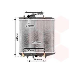 Kjøp Radiator, motorkjøling av VAN WEZEL 11002025 til den lave prisen 2326,44 NOK