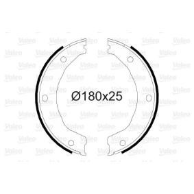 Comprar Zapata de freno de mano de VALEO 564038 a bajo precio de 41,11 €