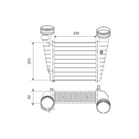 Achetez des Intercooler VALEO 818720 à prix pour 75,65 €