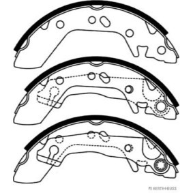 Acquista Kit pastiglie freni da HERTH+BUSS JAKOPARTS J3601020 a buon mercato per soli 42,97 €