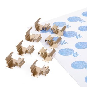 Köp Monteringssats, bromsbelägg av BLUE PRINT ADT348601 till det låga priset 84,39 kr