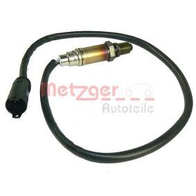 Lambdasonde des Herstellers METZGER - Originalware Artikelnummer: 0893237