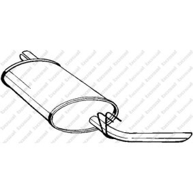 Endschalldämpfer von BOSAL 200-399