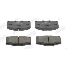 Compre Pastillas de freno de JURID online para Hilux III Pick-up (_N3_, _N4_) a precios moderados