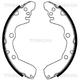 Bremsbackensatz von TRISCAN