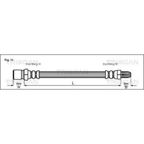 Comprar Latiguillo de freno de TRISCAN 8150 15107 a bajo precio de 9,85 €
