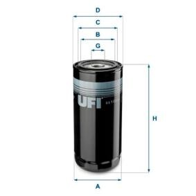 Køb Oliefilter af UFI 23.106.01 til den lave pris 96,06 DKK