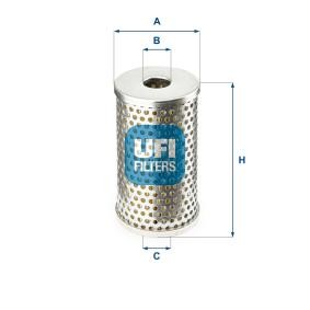 Köp Hydraulikfilter, styrsystem av UFI 25.406.01 till det låga priset 126,81 kr