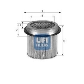 Luftfilter von UFI für Aeroback Schrägheck (C2_A, C9_L) günstig online kaufen