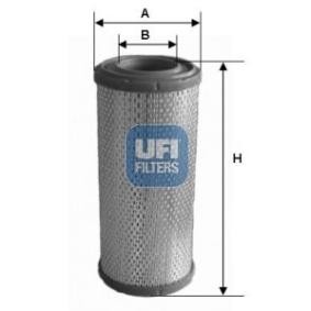 Luftfilter von UFI 27.396.00