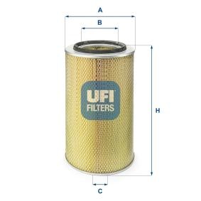 Luftfilter von UFI 27.805.00