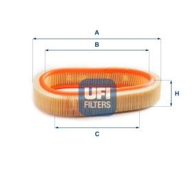 Luftfilter von UFI für Cavalier Mk II CC (J82) günstig online kaufen