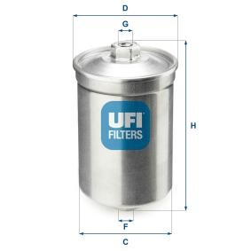 Compre Filtro de combustível da UFI 31.502.00 a um preço baixo por 12,98 €