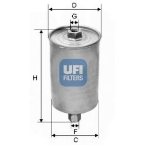 Köp Bränslefilter av UFI 31.594.00 till det låga priset 287,41 kr