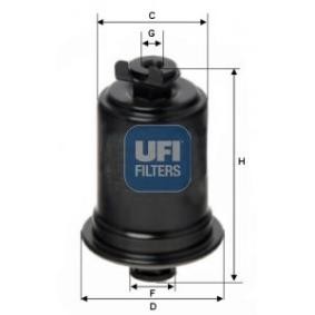 Achetez des Filtre à carburant de chez UFI en ligne pour ECLIPSE Décapotable (D5_A) à prix modérés
