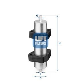Compre Filtro de combustível da UFI 31.920.00 a um preço baixo por 21,86 €
