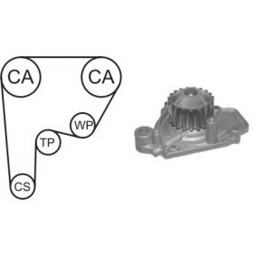 Achetez des Kit de distribution + pompe à eau AIRTEX WPK-136801 à prix pour 107,92 €