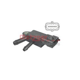 Compre Sensor, pressãodos gases de escape da METZGER 0906019 a um preço baixo por 39,83 €