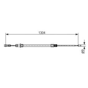 Handbremsseil 1 987 482 431