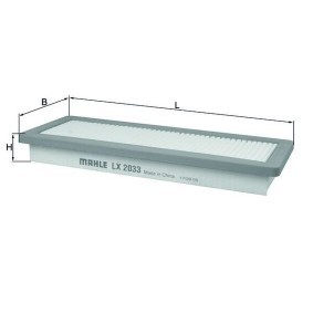 Luftfilter LX 2033 für MINI