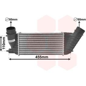 Achetez des Intercooler VAN WEZEL 40004347 à prix pour 121,44 €