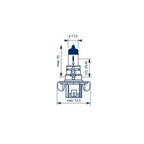 Glühlampe, Fernscheinwerfer für MINI von NARVA