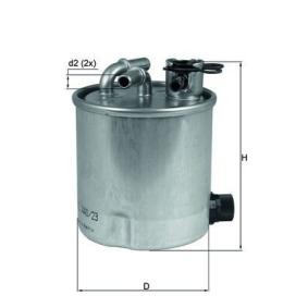 Köp Bränslefilter av MAHLE ORIGINAL KL 440/23 till det låga priset 436,92 kr