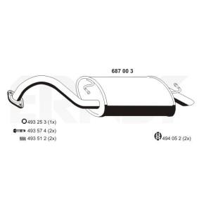 Endschalldämpfer 687003 von ERNST günstig für 116,60 € online kaufen