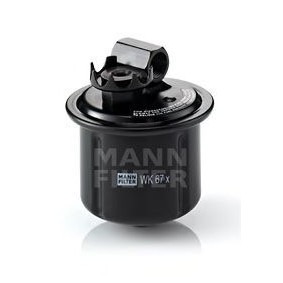 Köp Bränslefilter av MANN-FILTER WK 67 x till det låga priset 635,55 kr