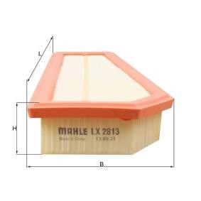 Köp Luftfilter av MAHLE ORIGINAL LX 2813 till det låga priset 246,45 kr