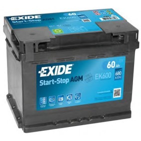 Køb Starterbatteri af EXIDE EK600 til den lave pris 1512,52 DKK