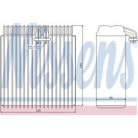 Verdampfer, Klimaanlage 92112