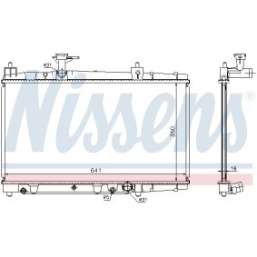 Kühler, Motorkühlung 646835