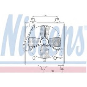 Kühlerlüfter 85068 von NISSENS günstig für 63,81 € online kaufen