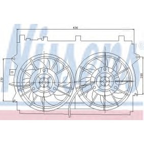 Kühlerlüfter 85235 von NISSENS günstig für 168,26 € online kaufen