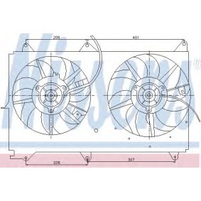 Kühlerlüfter 85236 von NISSENS günstig für 91,55 € online kaufen