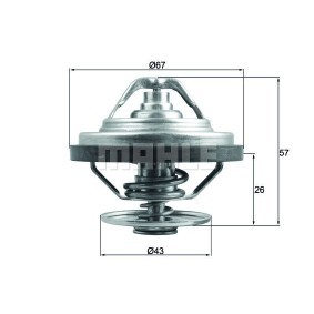 Achetez des Thermostat d'eau BEHR THERMOT-TRONIK TX 61 83 à prix pour 15,57 €